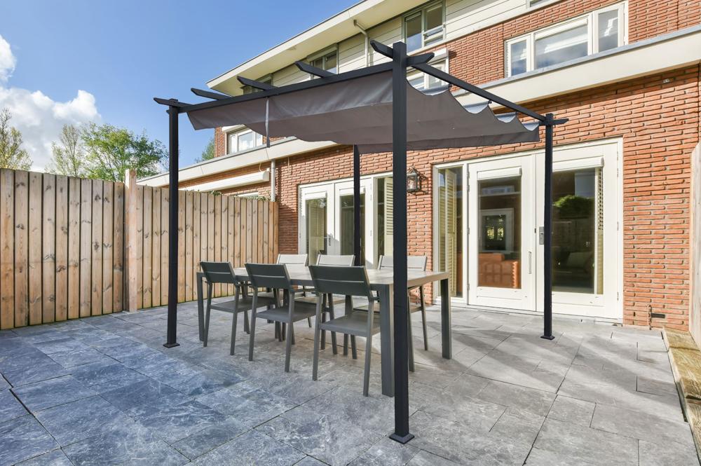 Pergola MIRA 300S300 Hellgrau Freistehend