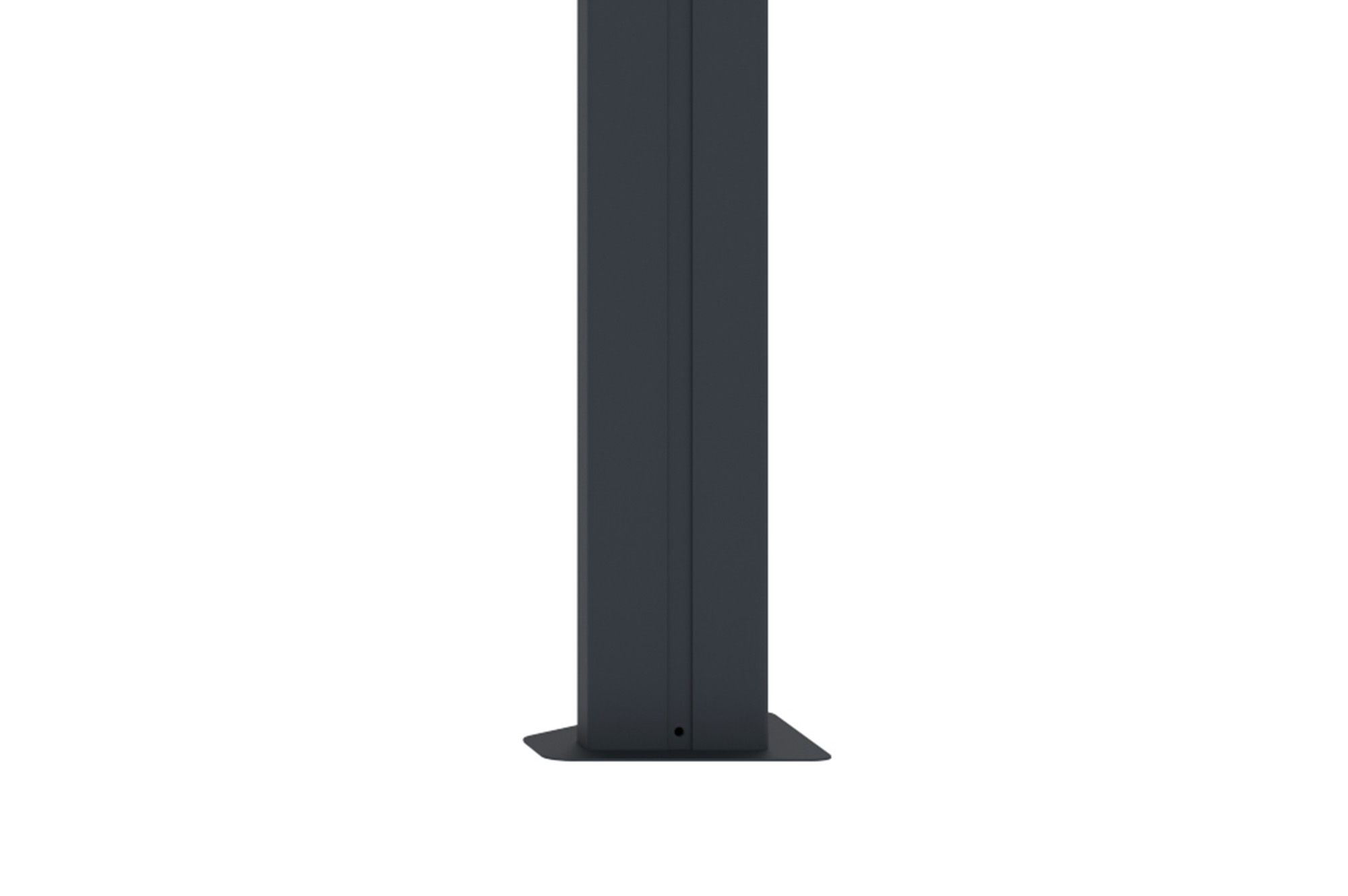Kiosque de jardin GRACE 3,5x3,5m aluminium gris anthracite 8