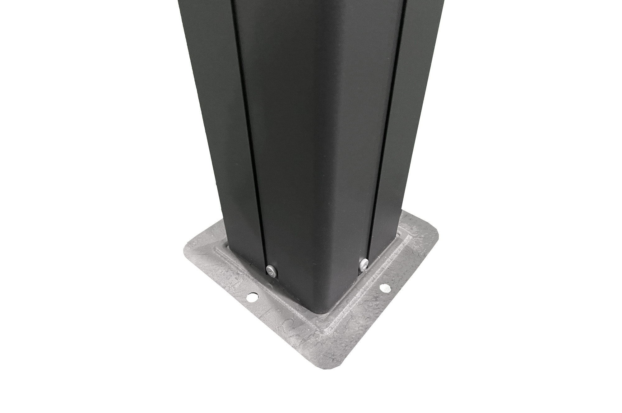 Kiosque de jardin GRACE 4x3m aluminium gris anthracite 8