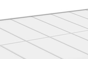 Fali Autóbeálló / Pergola 16,5m² KLEO 5,5x3m Alumínium Fehér 6