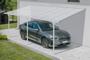 Toit terrasse/Carport 15m² KLEO 5x3m aluminium blanc
