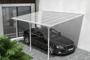 Wiata garazowa przyścienna KLEO 450L300 carport Aluminium Biały