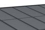 Patio Cover/Lean-to carport KLEO 500L300 grey aluminium