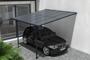 Patio Cover/Lean-to carport KLEO 300L300 grey aluminium