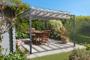 Lamellendach BAHIA 300S300 Freistehend Beige