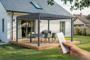 Pergola bioclimatique motorisée SANTA 4x3m aluminium gris