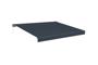 FAZZIO 4x3m semi-cassette motorized awning, grey