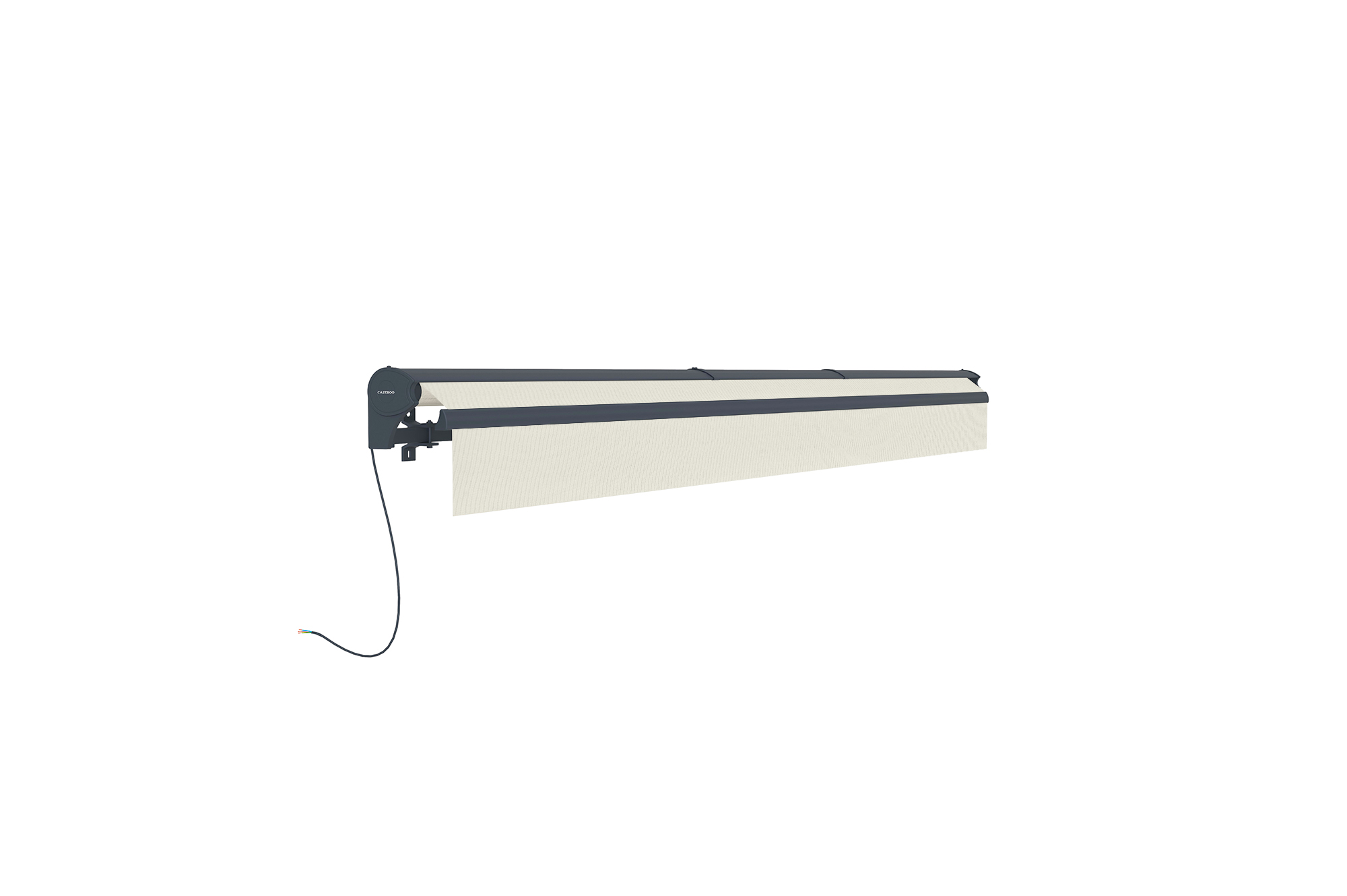 Toldo motorizado semicofre beige FAZZIO 4x3m 14