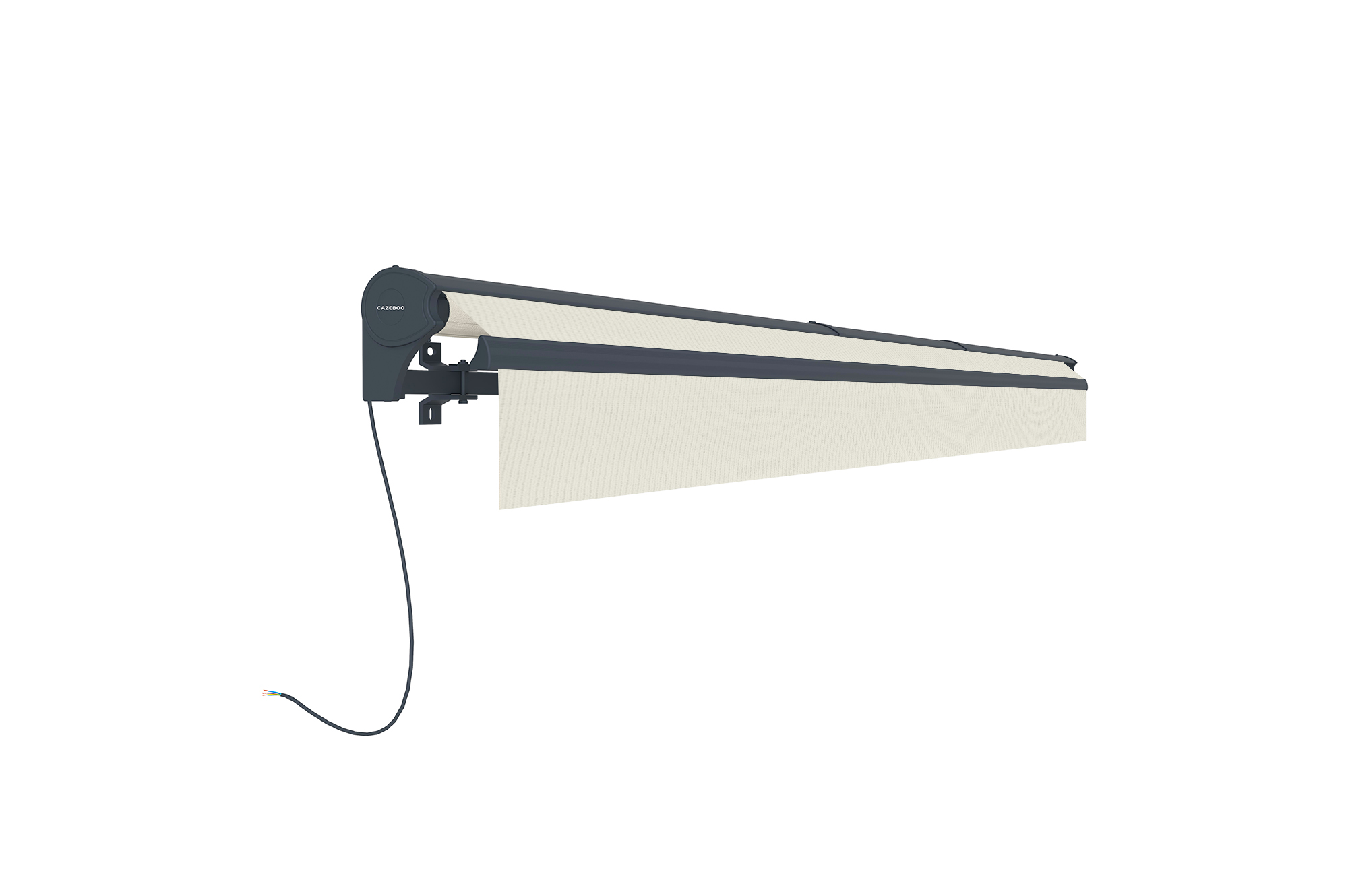 Toldo motorizado semicofre beige FAZZIO 4x3m 9