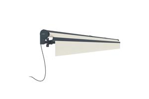 Toldo motorizado semicofre beige FAZZIO 4x3m 9