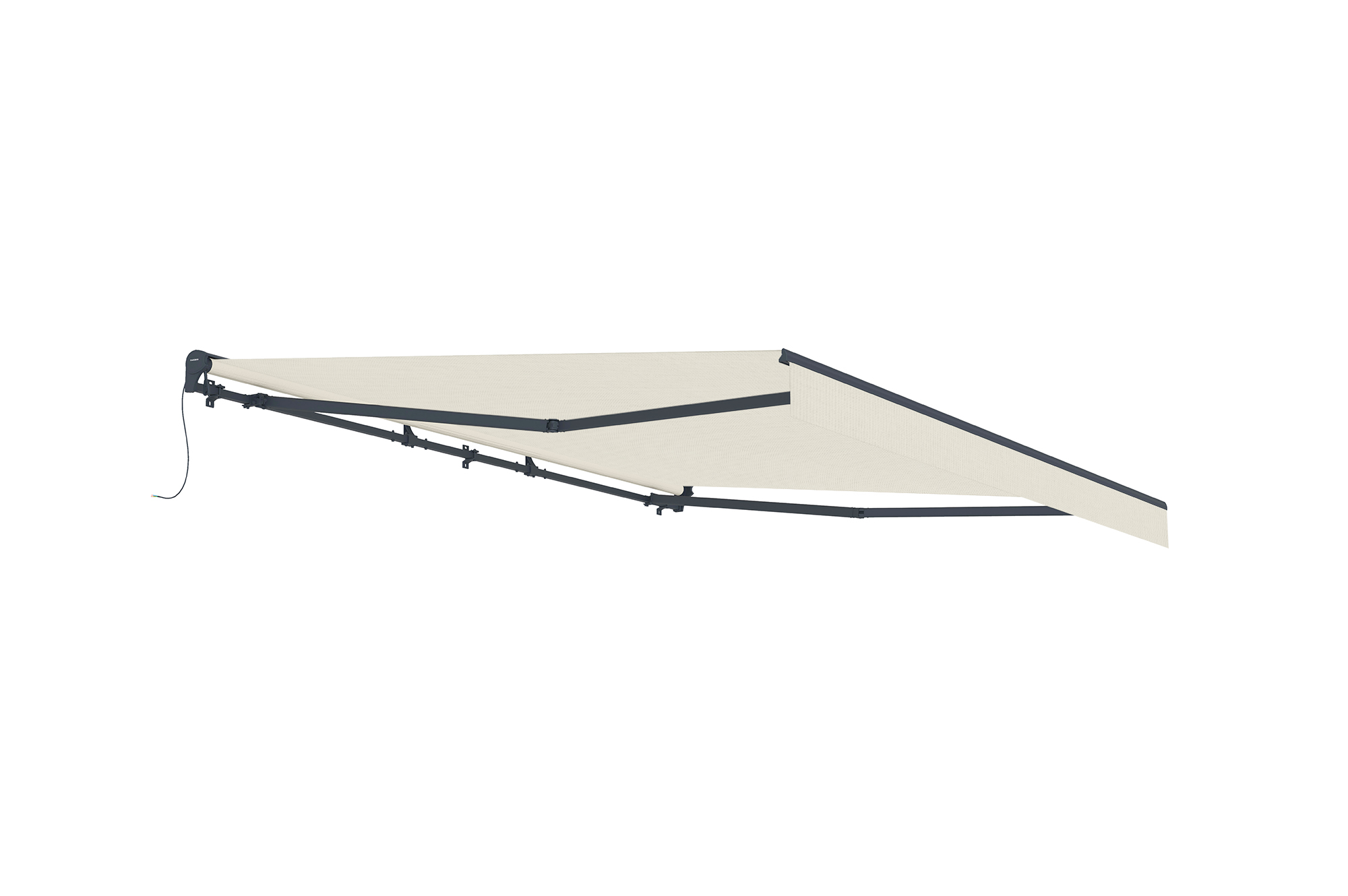 Toldo motorizado semicofre beige FAZZIO 4x3m 13