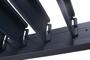 SANTA 4x3m bioklimatische motorisierte Pergola aus grauem Aluminium