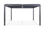 SANTA 4x3m bioklimatische motorisierte Pergola aus grauem Aluminium