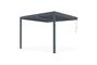 Pergola bioclimatique adossée PIANA 3x3m aluminium gris