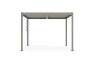 PIANA szabadon álló bioklimatikus pergola, 3x2,5m, bézs alumínium 3