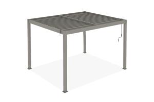 PIANA szabadon álló bioklimatikus pergola, 3x2,5m, bézs alumínium 17