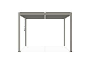 PIANA szabadon álló bioklimatikus pergola, 3x2,5m, bézs alumínium 16