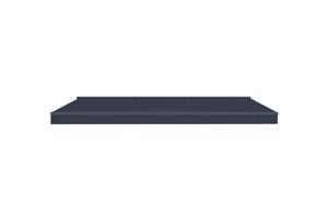 Store banne motorisé à LED semi-coffre gris FAZZIO 5x3m toile grise 10