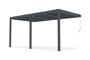 Pérgola bioclimática adosada AGOSTA 5x3m en aluminio gris