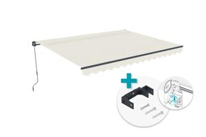 VECCHIO 4x3m beige monobloc luifel met plafondbevestiging main image