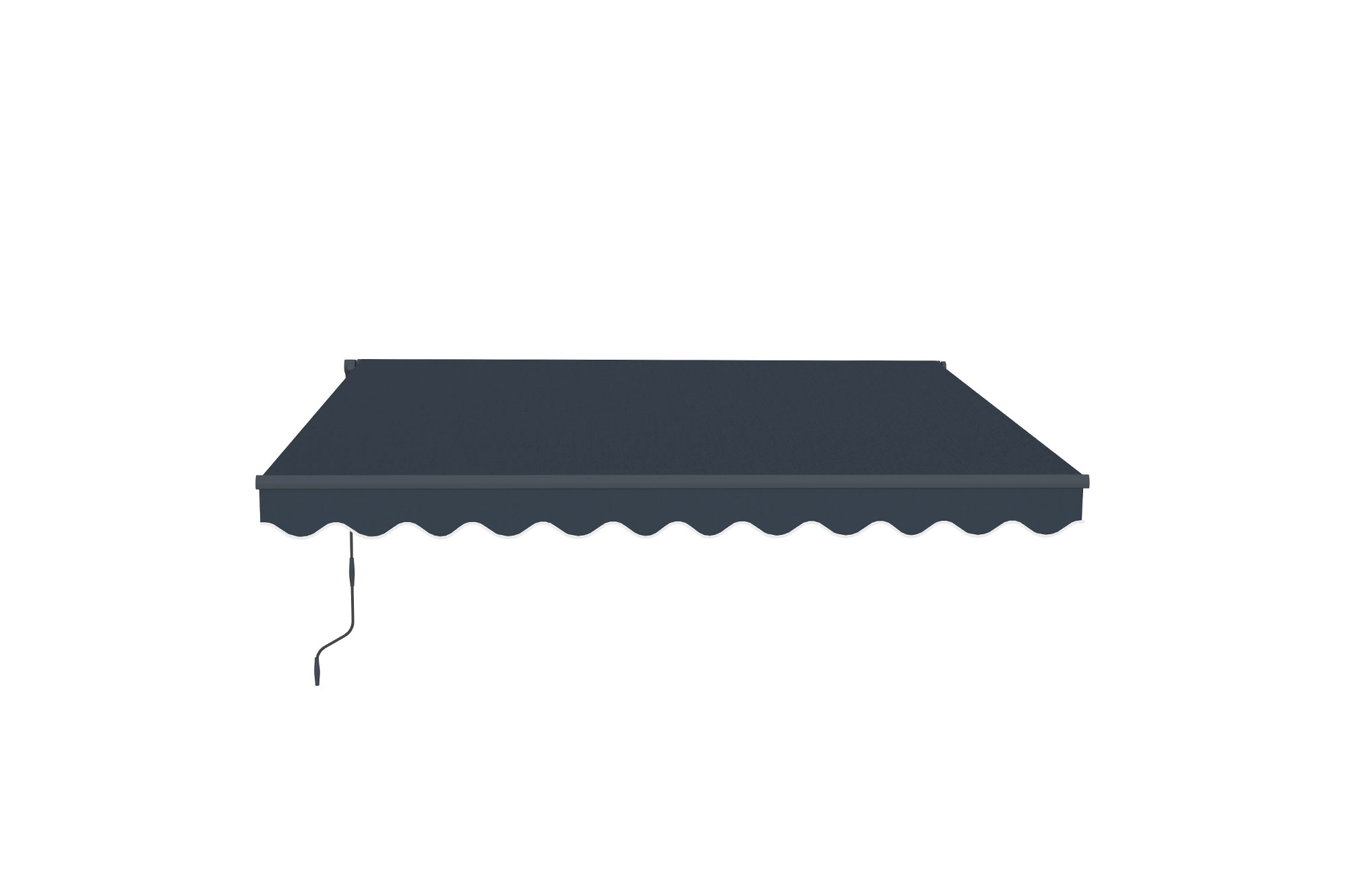 Monoblokkos napellenző VECCHIO szürke 3m x 2,5m 3