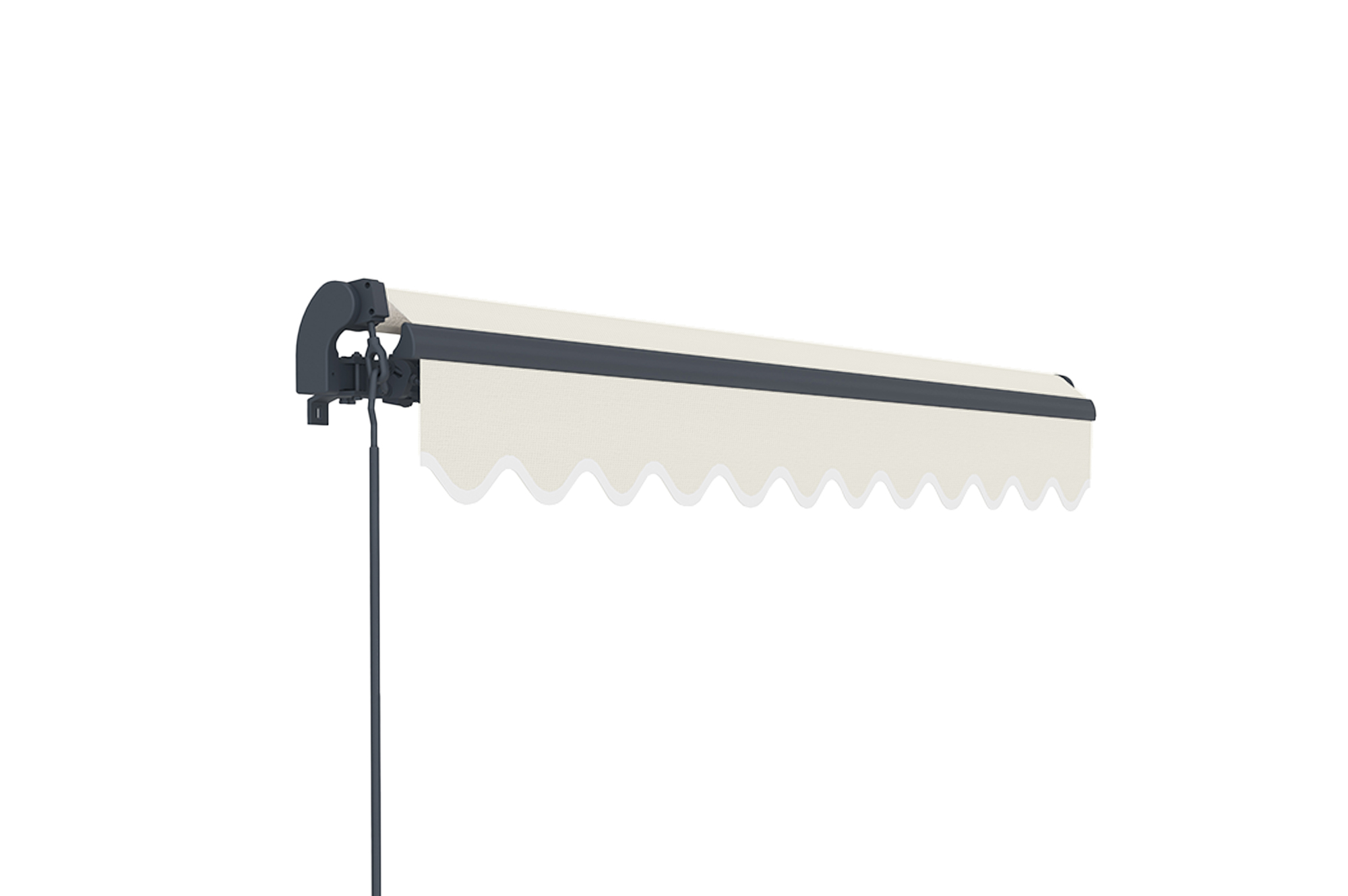 Beige einteilige Markise VECCHIO 3m x 2,5m 6