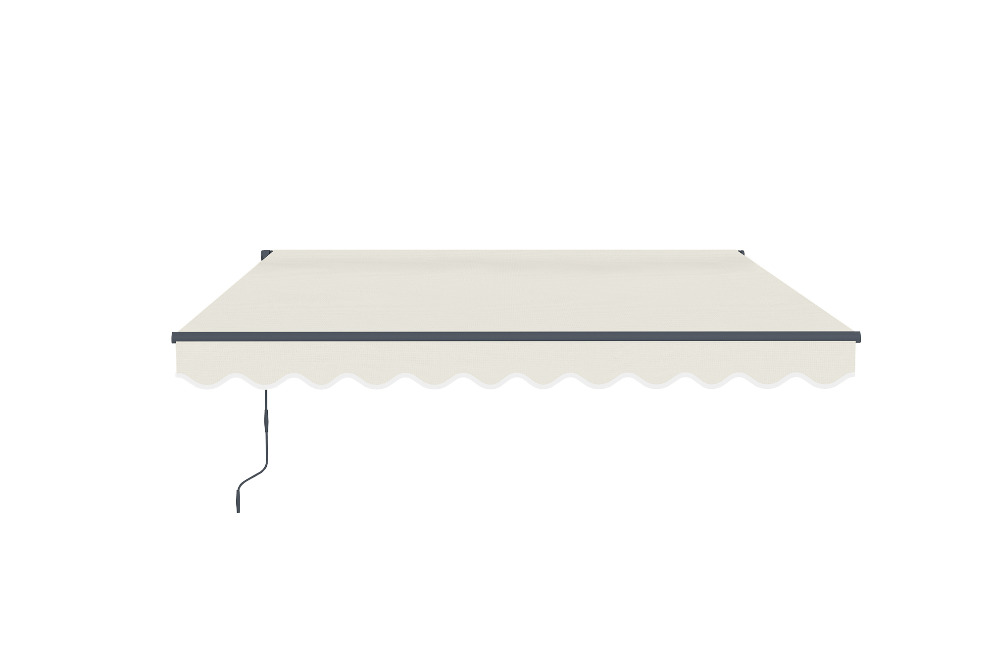 Beige einteilige Markise VECCHIO 3m x 2,5m 3