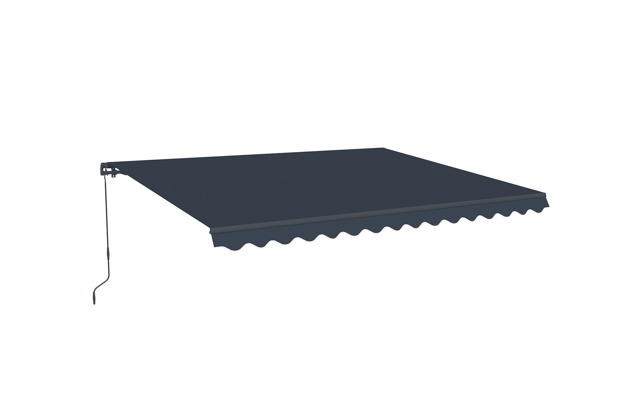 Toldo para terraza gris VECCHIO 4x3m 4