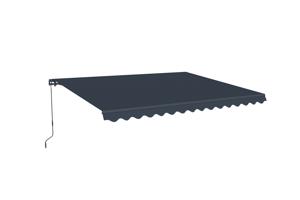 Toldo para terraza gris VECCHIO 4x3m 4