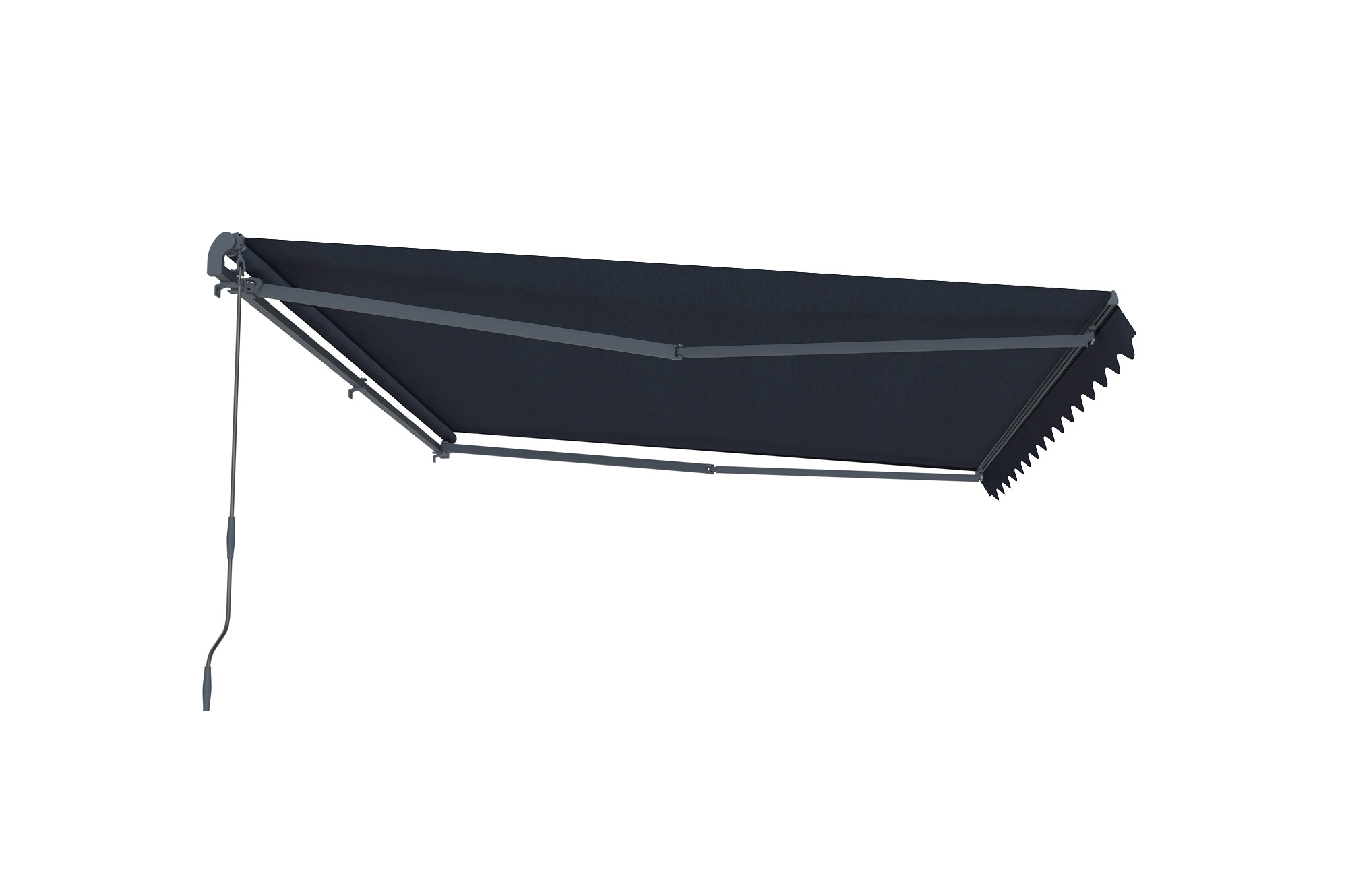 Toldo para terraza gris VECCHIO 4x3m 8