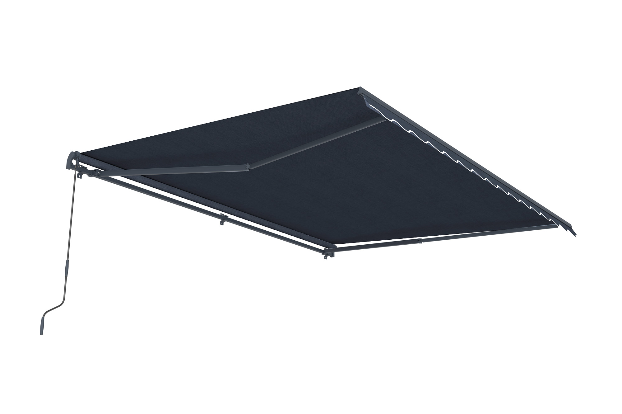 Toldo para terraza gris VECCHIO 4x3m 9