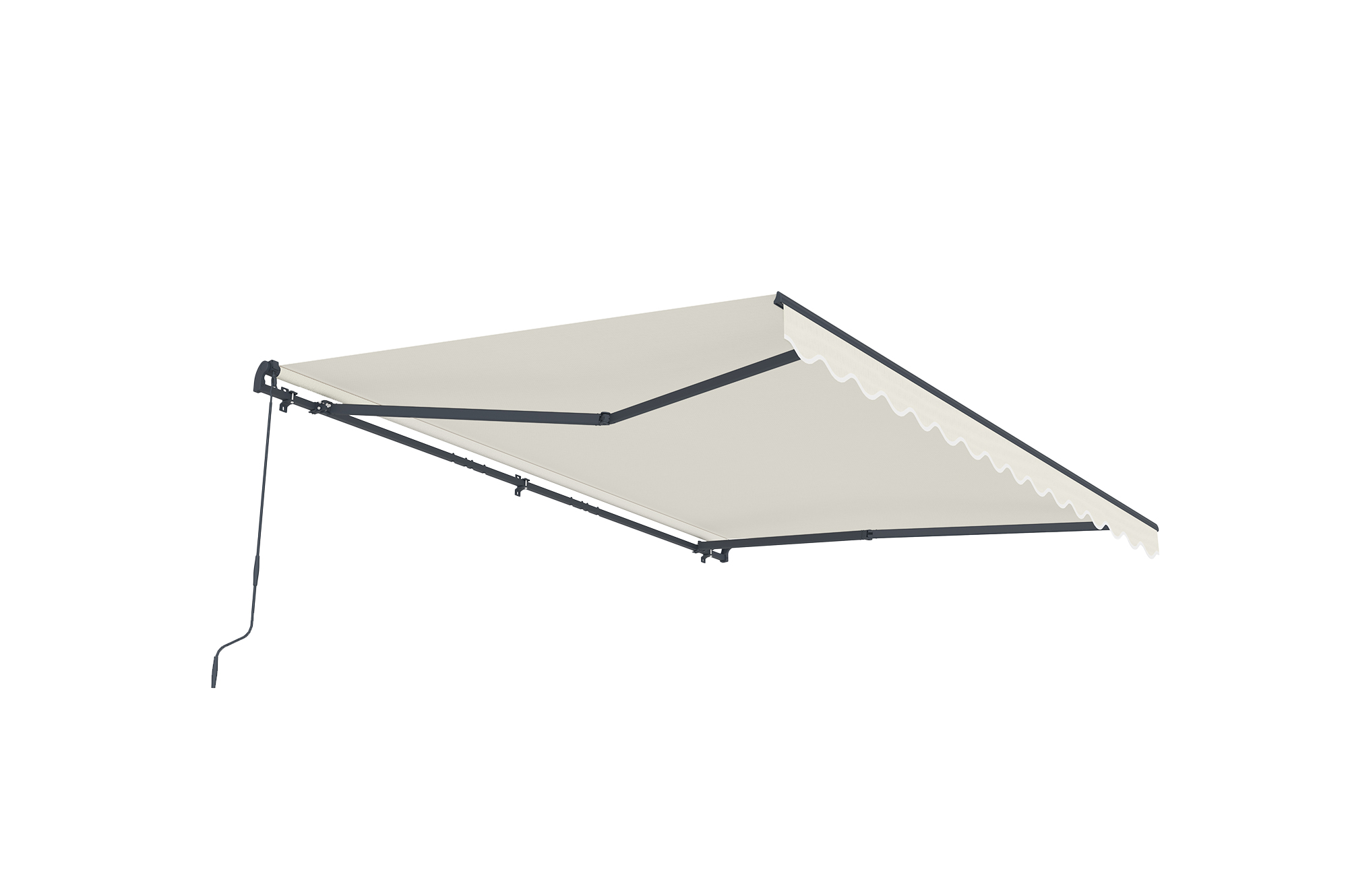 VECCHIO egyrészes napellenző 2,5m x 2m Bézs 12