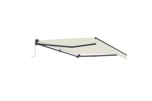FAZZIO 3x2,5m beige semi-cassette gemotoriseerd zonnescherm 12