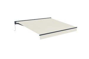 FAZZIO 3x2,5m beige semi-cassette gemotoriseerd zonnescherm 10