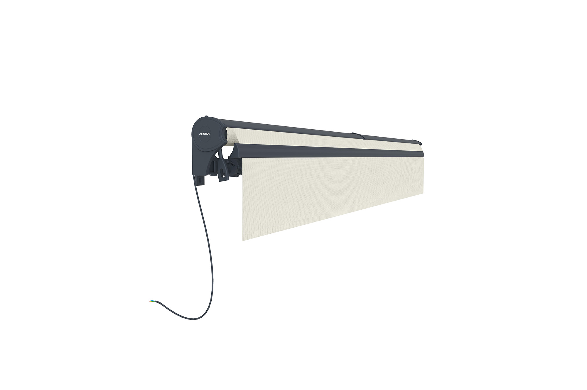 FAZZIO 3x2,5m beige semi-cassette gemotoriseerd zonnescherm 8