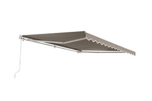 Fehér, egyrészes VECCHIO napellenző, 4 m x 3 m bézs vászon 11