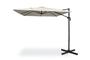NAVAGIO 2,5x2,5m Offset Parasol in Aluminium - 360° Draaibaar en Kantelbaar - Beige