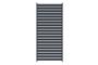 VENTO 92cm pergola privacy screen with grey aluminum louvered slats - for PIANA pergola